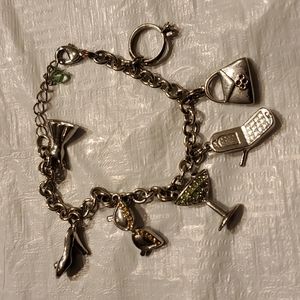 Silver toned bracelet